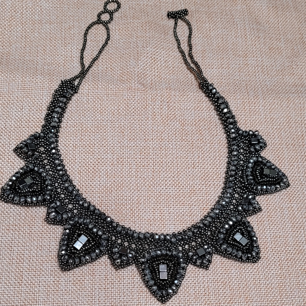Beaded Statement Necklace